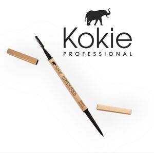 Kokie Professional Blonde Eyebrow Pencil with Brush Dual Ended Brow Tool